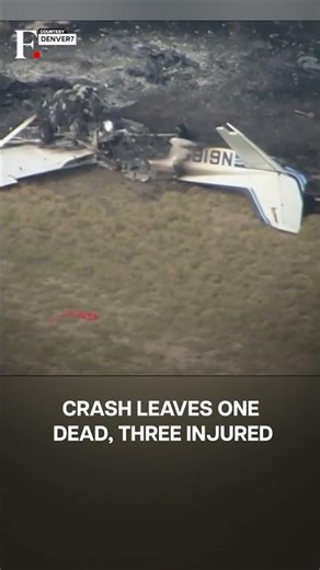 Mid-Air Crash At Colorado Airport, US; One Dead, Three Injured | Subscribe to Firstpost | N18G