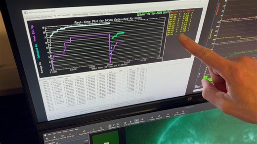 A video update with Shawn Dahl, SWPC Service Coordinator, on CME progression & how we analyze & interpret geomagnetic storm activity and solar wind environment; with info about what to look for tonight regarding aurora chances. Stay space weather aware at spaceweather.gov | NOAA NWS Space Weather Prediction Center