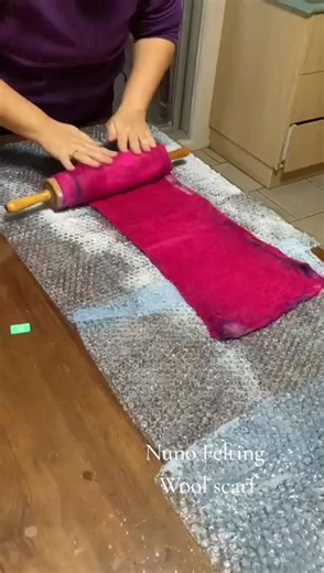 Discover the Art of Nuno Felting: Wool Scarf Workshops