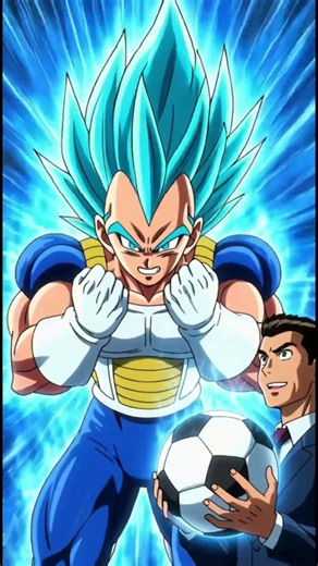 Cristiano Ronaldo vs Vegeta ⚡ Pelea ÉPICA que rompe el estadio | ¿Quién gana?
