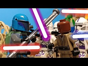 Lego Clone Wars Stop Motion Battle
