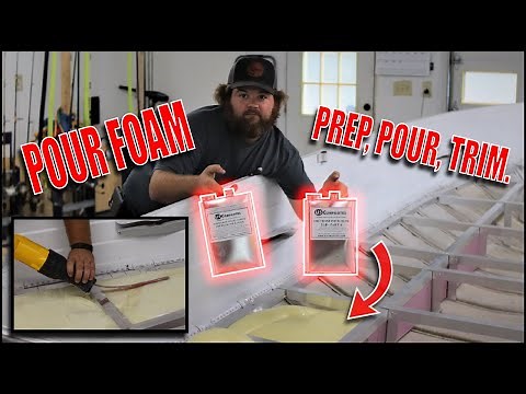 Adding Pour Foam to your Boat! (Start to Finish) ~Tiffany Build~