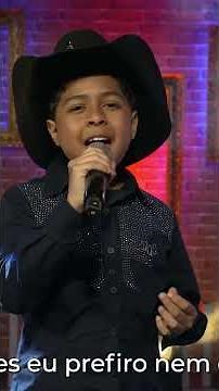 He has a BRIGHT FUTURE! #shorts #music #sertanejo #youngtalent