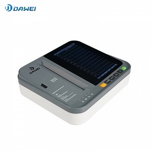 [Hot Item] High Resolution Portable Hospital Equipment Machine Touch Screen 12 Channel ECG Machines