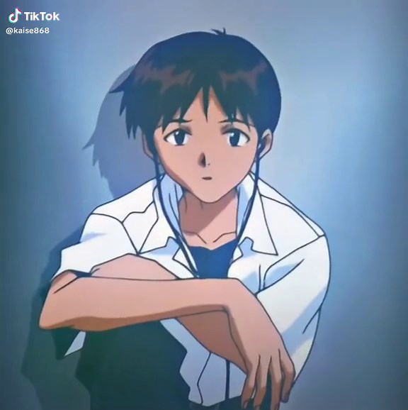 Tu Corazón es Frágil como el Cristal - Kaworu & Shinji Escena de Beso