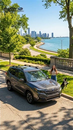 2026 Gray Subaru Forester with 3,212 miles in Skokie, IL for $31,900.