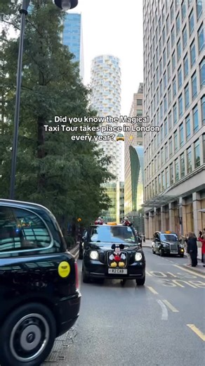 The Magical Taxi Tour returns to London✨ I was invited by LEVC to this incredible charity event in Canary Wharf 🚖, organised by the Worshipful Company of Hackney Carriage Drivers. Now in its 30th year, volunteer taxi drivers, supported by British & French authorities and many amazing partners, take children facing serious health challenges on an unforgettable journey to Disneyland Paris 🏰 Since it began in 1994, the Magical Taxi Tour has helped more than 6,000 children experience the magic of 
