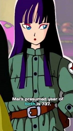 How Old Is Mai in the Dragon Ball Universe? #story #anime #dragonball