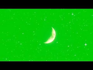 Green screen moon VFX video ...tik tok ... video