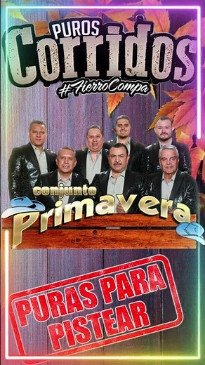 Conjunto Primavera Mix Exitos 🍻 Puras Norteñas Viejitas Pa Pistear