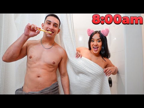 Our Morning Routine As A Couple! *Valentines*