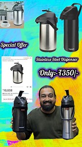 29K views · 5.1K reactions | Stainless Steel Dispenser (Black) 1L...
