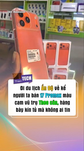 30K views · 94 reactions | Qua Ấn Độ mua 17 Promax Cam Vũ Trụ mà nó lạ lắm  | Trà Đá Công Nghệ | Facebook