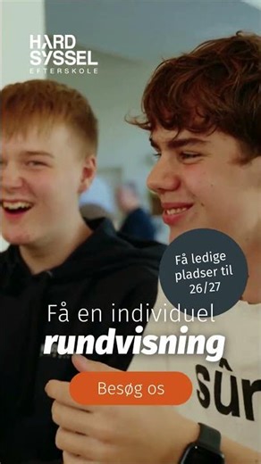 Få en rundvisning på Hardsyssel Efterskole