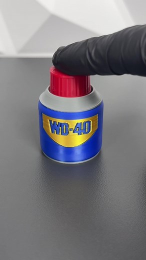 WD-40 Clicker 3D Printed Fidget — Insane Mechanism