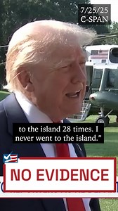 567K views · 5K reactions | Trump Offers No Evidence for Claim About Bill Clinton and Epstein Island Link to the full story in the comments. | FactCheck.org | Facebook