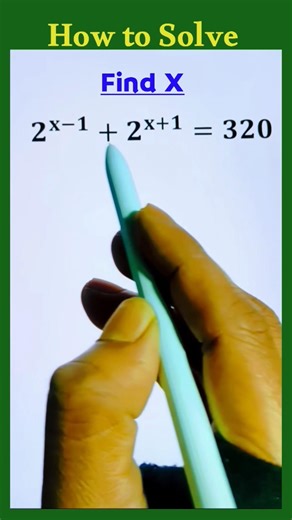 Exponential Math Problem #maths #study #exponential #education #mathematics