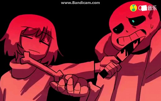 frisk与sans互怼(