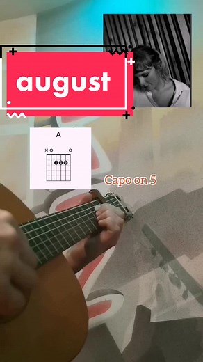 Learn to Play August by Taylor Swift - Guitar Tutorial