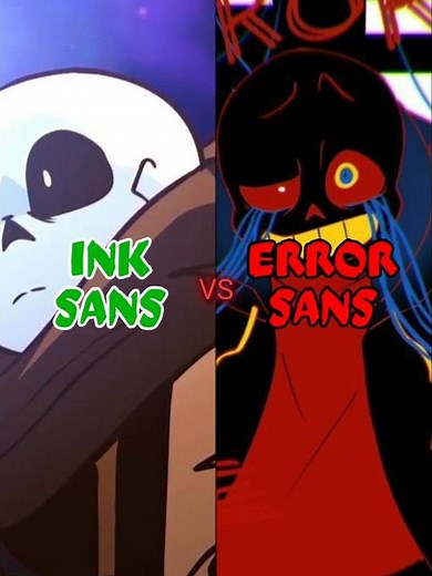 Ink Sans vs Error Sans