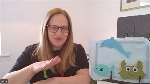 1.3K views · 12 reactions | This week's Makaton Sign of the Week is ..... World Ocean Day. It was World Ocean Day on Saturday, a day where we are reminded how important it is to look after the Ocean and all the animals that live there. Can you help June sing about different animals that live in the Ocean? Maybe you will see some of these animals. #Makaton #SignOfTheWeek | Down's Syndrome Scotland | Facebook