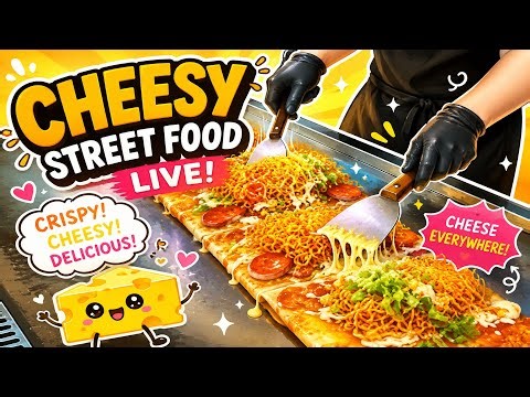 Ultimate Cheese Explosion Street Food Live