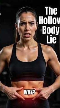THE HOLLOW BODY LIE. #coreworkout #absworkout #fitnesstips 💪🔥
