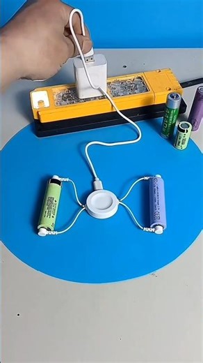 Diy ! Wireless Watch Charger Convert Magnetic Lithium Battery Charger