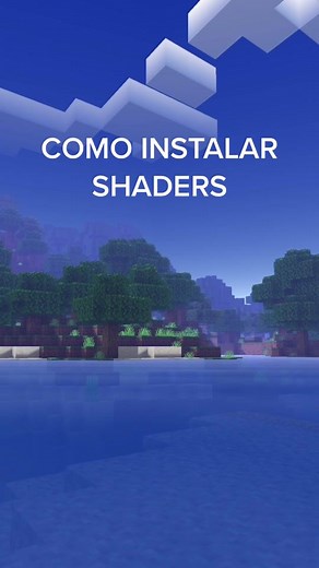 Como instalar shaders en minecraft!✨ #minecraft | shaders render dragon