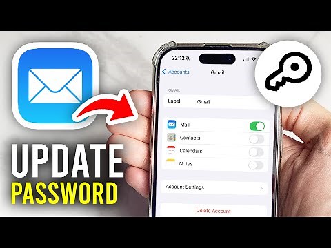 How To Update Email Password On iPhone - Full Guide
