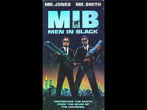 Opening to Men in Black VHS (1997)