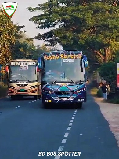 ECONO 🗿. UNITED💀 #crazy_bus_driving #bus_video #driving | Bd Bus Spotter