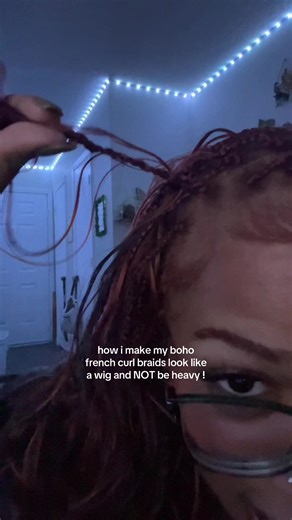 Creating Light Boho French Curl Braids Tutorial
