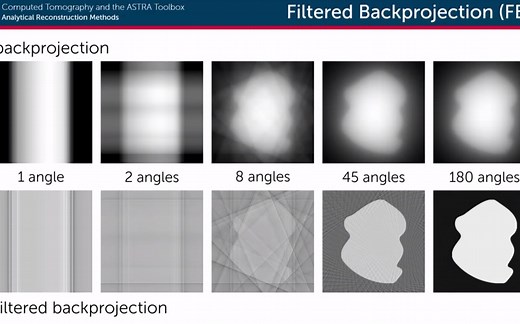 【17数模国赛知识点】滤波反投影重建-ASTRA Toolbox