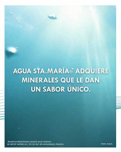 Conoce más sobre la filtración natural de 12 años de Agua Sta.María® que le da un sabor único: http://bit.ly/2ZSrNYM | Agua Sta.María