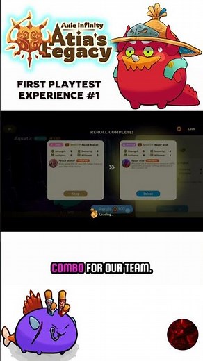 Axie Infinity | Atia's Legacy | First Playtest Experience! #atiaslegacy