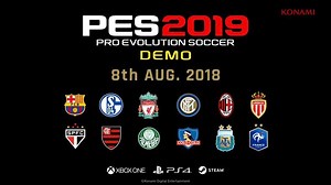 PES 2019 : La démo est dès à présent disponible