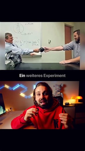 Erstes Experiment das zeigte: Luft hat ein Gewicht! 😳