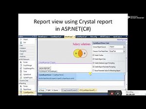 Crystal report for ASP.NET(C#) PROGRAM