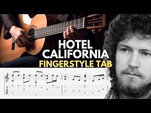 Hotel California Fingerstyle Tab - The Eagles