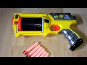 Nerf N-Strike Maverick Rev-6 Review ready for Action ToDo lock and load