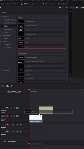How to Create This Premium APPLE Text Effect! | #davinciresolve #babifreitas