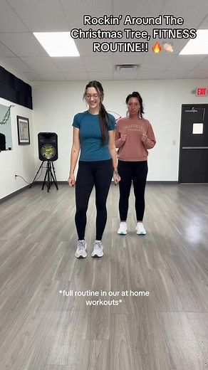 127K views · 1.5K reactions | Ayyy the 30 min christmas themed workout went up today!!! Full workouts & routines with us are through the #beatboxingfitness app on the app store* ♥️ #dancefitness #weightloss #workout #athomeworkout #cardio #fitness #dance #app | Bev & Haily's Beat Boxing Fitness | Facebook