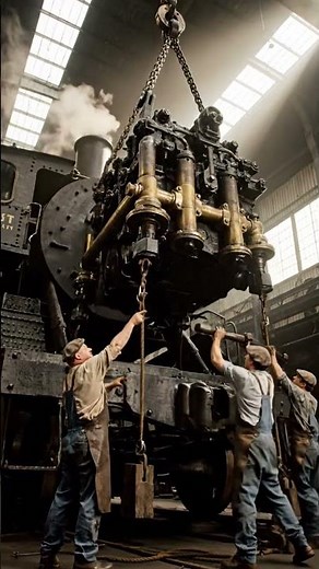 “How the World’s First Train Was Manufactured | Full History & Evolution Explained”