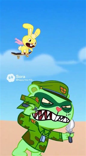 HTF Sora ai Creation 3 #happytreefriends #memes