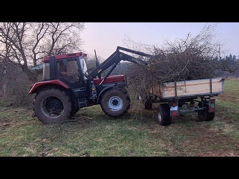 Wenn Sträucher stören: Case IH 745 & Case IH 433 räumen auf!