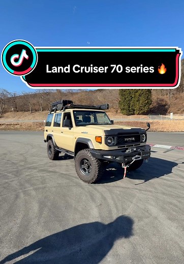 Explore the Toyota Land Cruiser 70 Series in Japan