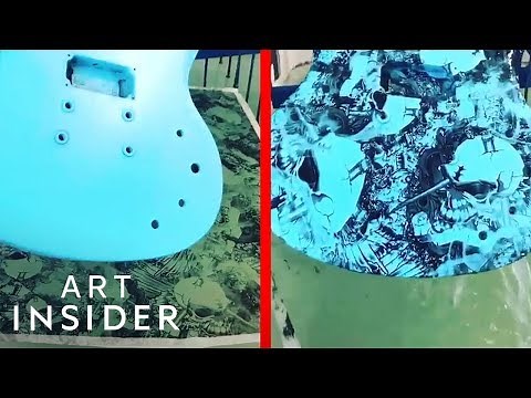 Hydrodipping Creates Custom Printed Graphics