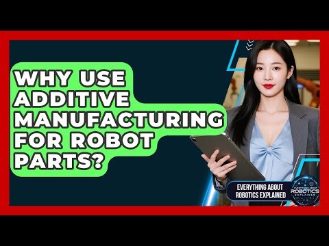 Why Use Additive Manufacturing For Robot Parts? - Everything About Robotics Explained