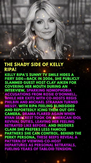 The Shady Side Of Kelly Ripa!